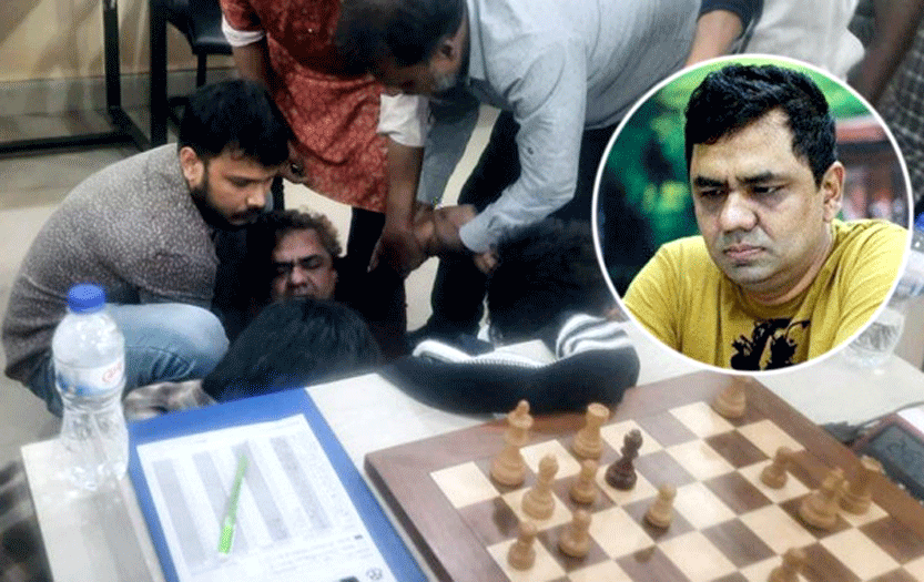 দাবার বোর্ডে মাথা ঘুরে পড়ে গ্র্যান্ডমাস্টার জিয়ার মৃত্যু