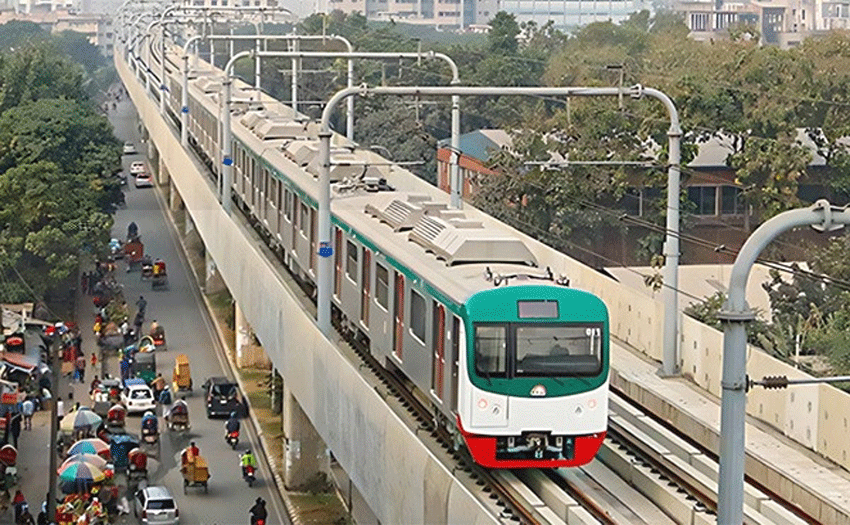 ঈদুল আজহায় বন্ধ থাকবে মেট্রোরেল